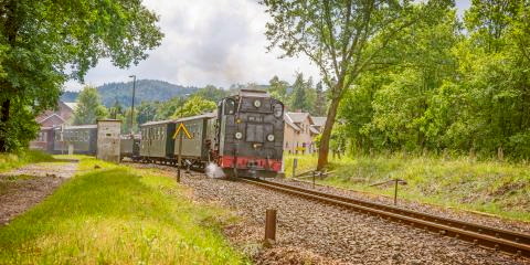Titelbild für Eisenbahnromantik & Umgebindehäuser – Zittauer Gebirge